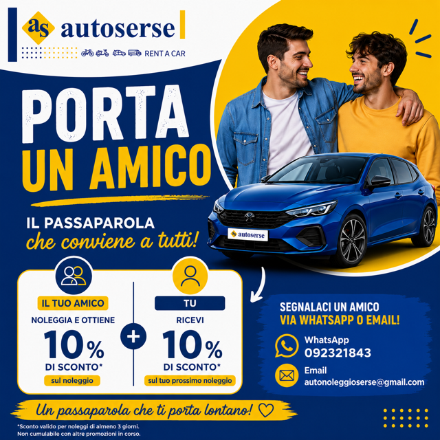 PORTA UN AMICO
